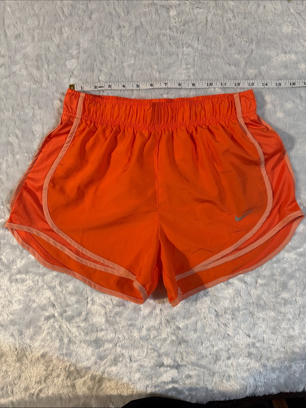 NWT Nike Women's Bright Orange Athletic Running Shorts